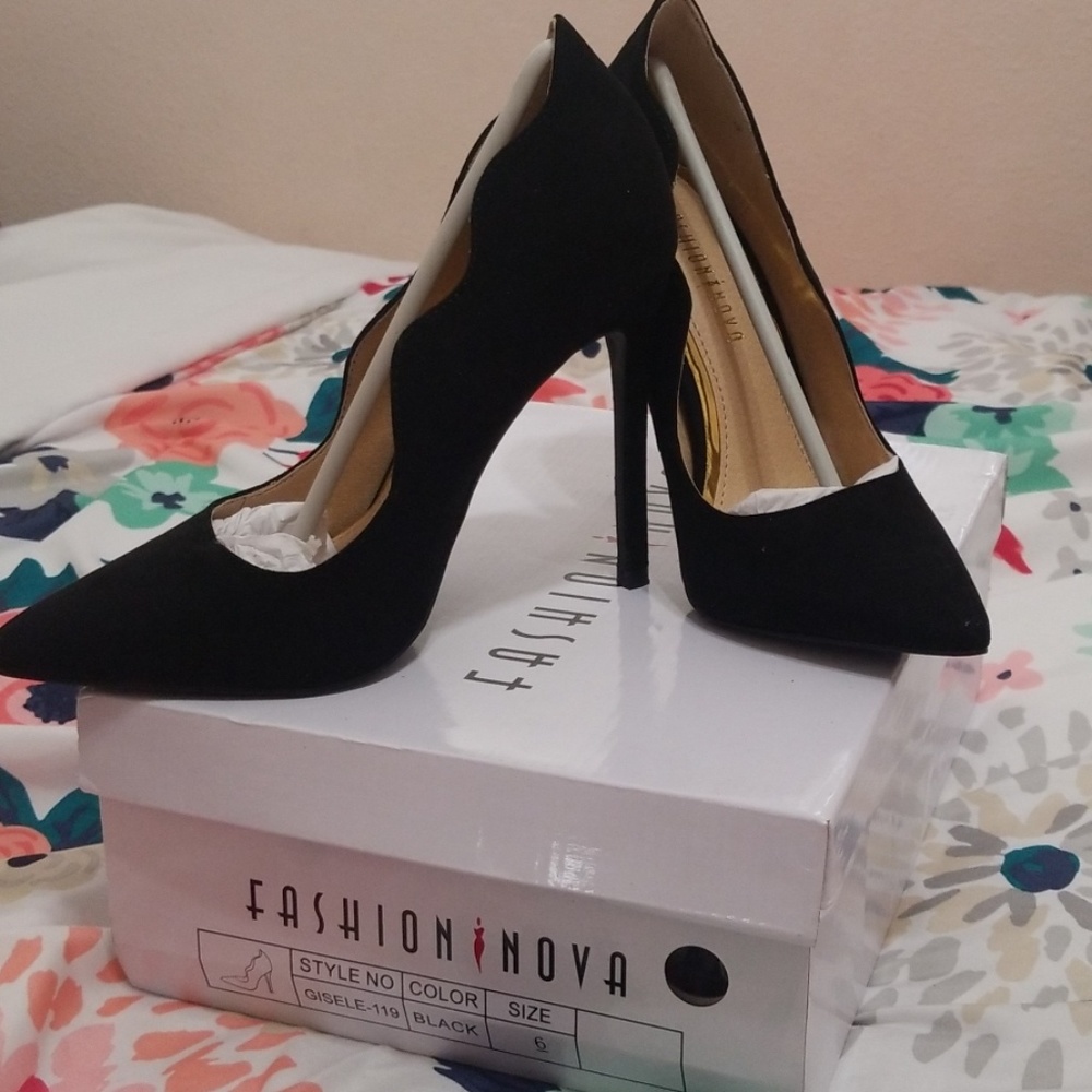 Fashion Nova Black Heels